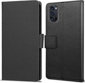 Oppo Reno 4 hoesje - Book Wallet Case - zwart
