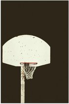 Poster – Basketbalpaal - 40x60cm Foto op Posterpapier