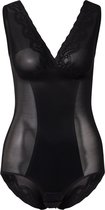 MAGIC Bodyfashion Scallop Sheer Body - Zwart - Maat XL