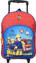 Brandweerman Sam Fire Rescue Rugzak trolley - 17 l - Rood