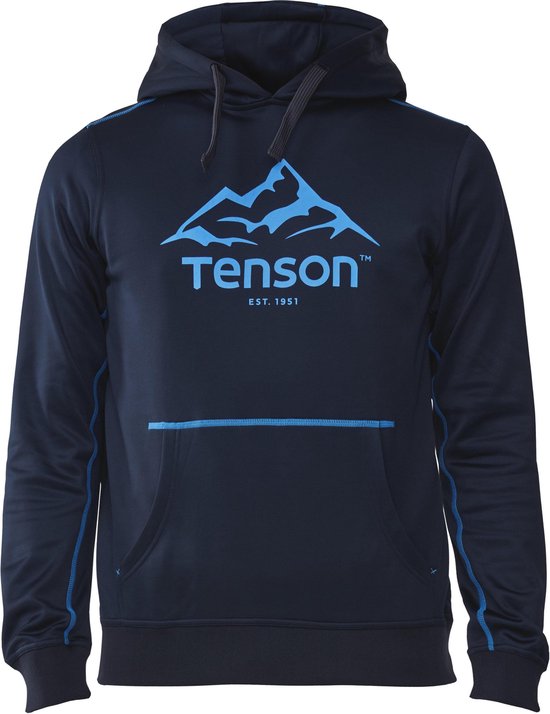 Tenson Hoodie Mount Race Polyester / élasthanne Blauw Taille Xxs