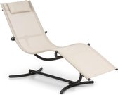blumfeldt Nantes schommelstoel 63,5 x 98,5 x155 cm , belastbaarheid van max. 150 kg , ComfortMesh , beige