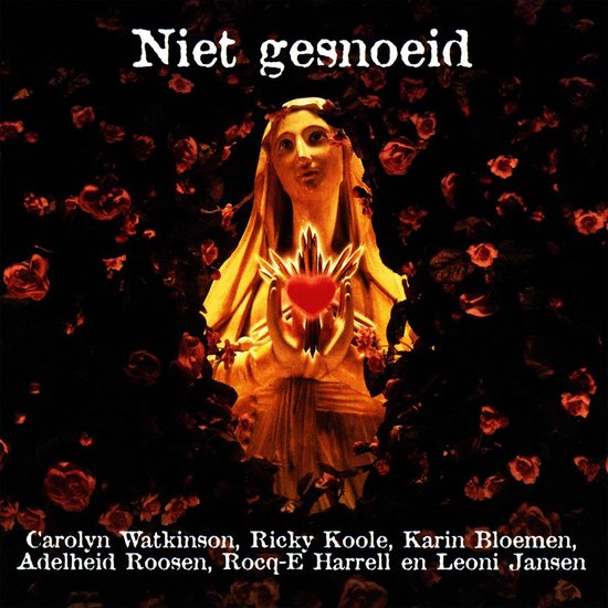 Cover met 'Niet gesnoeid' en een beeld van een vrouw met een hart, omringd door rozen.
