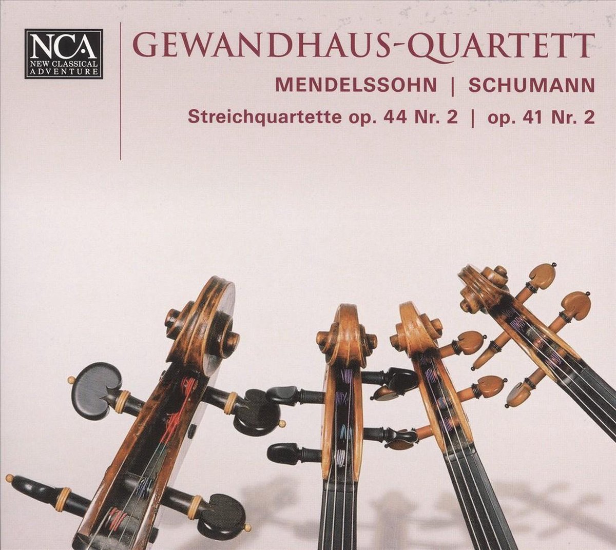 Mendelssohn / Schumann: Streichquartette Op. 44,2 / Op. 41,2