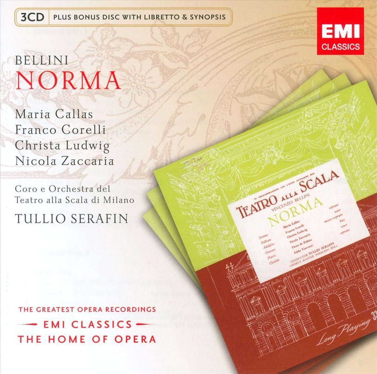 Serafin Tullio - New Opera Series Bell.3cd