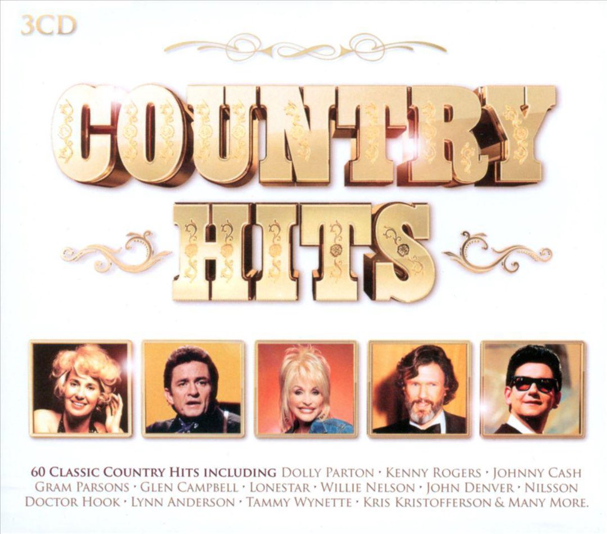 Country Hits, various artists CD (album) Muziek