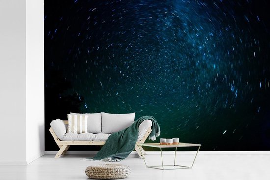 Papier fotobehang Un vortex de la Voie lactée dans le ciel