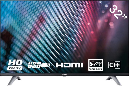 voor koffer wees gegroet Yasin YT32HTB1- 32 inch - HD ready LED - 2020 | bol.com