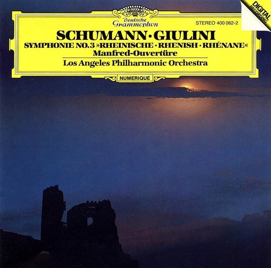 Schumann: Symphonie No. 3 "Rhenish"; Manfred-Ouvertüre