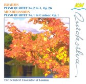 Brahms, Mendelssohn: Piano Quartets / Schubert Ensemble