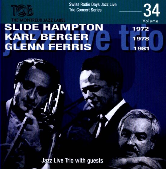 Swiss Radio Days Vol. 34 Jazz Live Trio, Jazz Live Trio CD (album) Muziek
