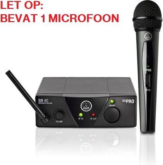 AKG WMS 40 PRO MINI 2 draadloze microfoons | bol.com