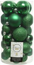 kerstbal plc h.groen 30st