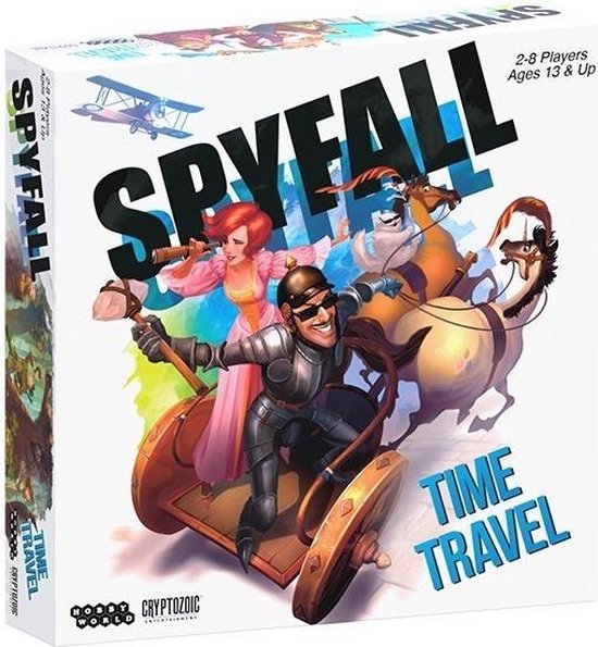 Thumbnail van een extra afbeelding van het spel Spyfall Time Travel (Engelstalig)