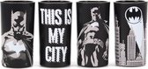 DC Comics - Set of 4 Batman Mini Glasses