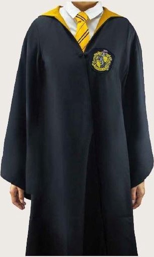 Harry Potter - Hufflepuff Wizard Robe / Huffelpuf tovenaar kostuum (XL)