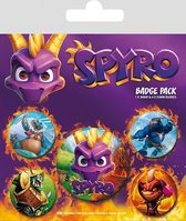 Spyro: Reignited Characters Badge Pack