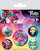 Trolls World Tour: Powered By Rainbows Badge Pack