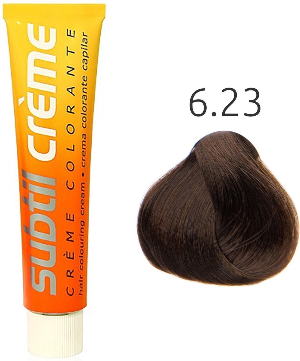 Subtil Haarverf Creme Hair Coloring Cream 6.23