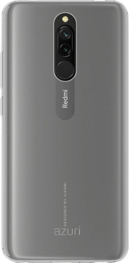 Azuri Slim Backcover Xiaomi Redmi 8 hoesje - Transparant