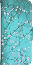Design Softcase Booktype Samsung Galaxy S20 Ultra hoesje - Bloesem