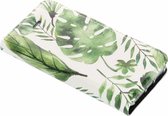 Design Softcase Booktype iPhone SE / 5 / 5s hoesje - Monstera Leafs