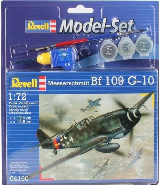Modelbouwset Messerschmitt Bf-109 138 Mm 1:72 | bol.com