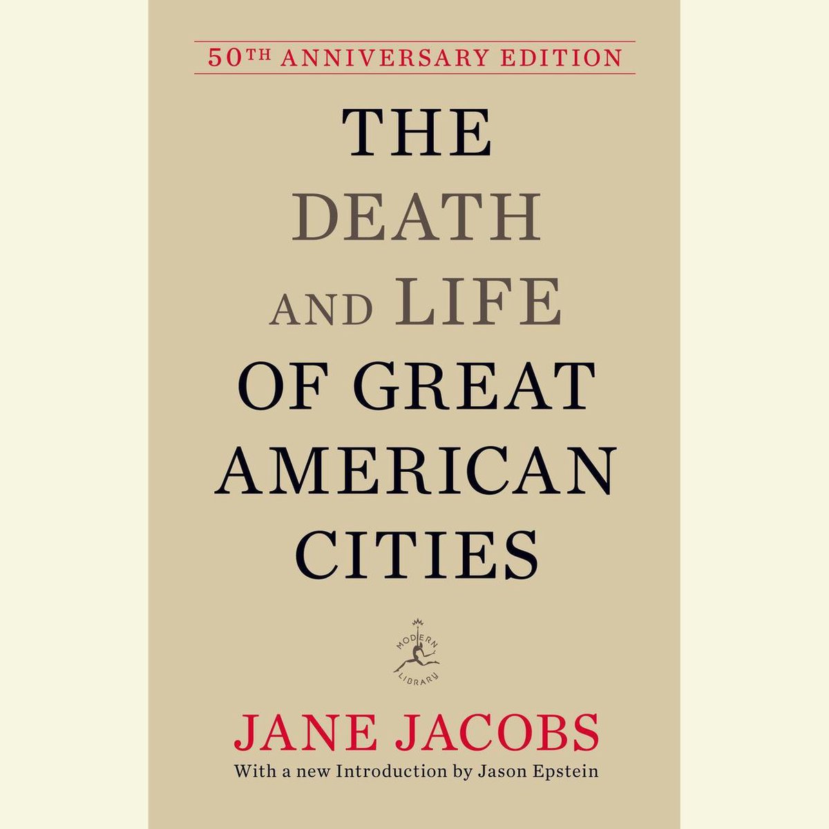Omslag van The Death and Life of Great American Cities