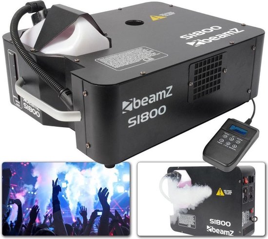 Rookmachine - BeamZ S1800 - horizontaal / verticaal - DMX - 1800W | bol.com