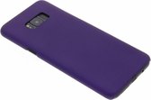 Effen Backcover Samsung Galaxy S8 Plus hoesje - Paars