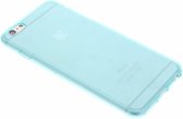 Softcase Backcover iPhone 6(s) Plus hoesje - Turquoise