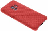 Samsung Hyperknit cover - rood - voor Samsung Galaxy S9 (SM-G960)