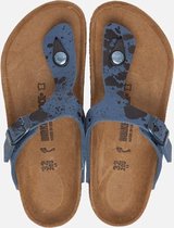 Birkenstock Gizeh Colorspray slippers blauw - Maat 36