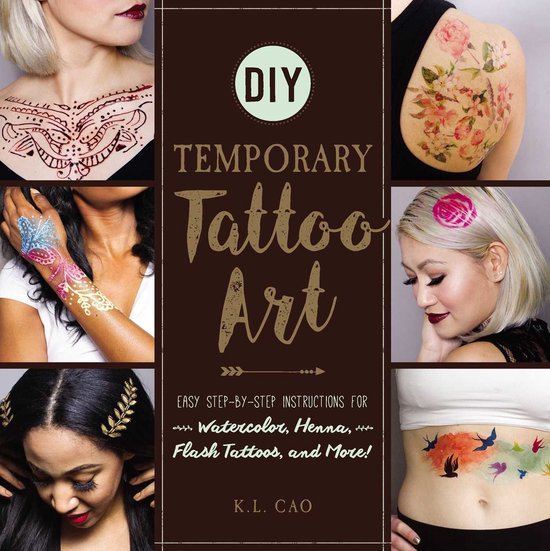 DIY Temporary Tattoo Art - cover
