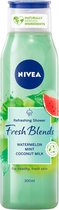 Nivea - Fresh Blends Refreshing Shower Shower Gel Refreshing Watermelon & Mint & Coconut