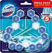 Domestos - Power 5 Ocean Toilet Cube 3x55g