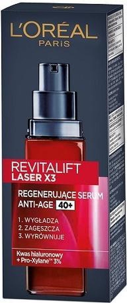 L'Oreal - Revitalift Laser X3 Regenerating Serum Anti-Age To Face 30Ml
