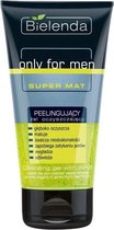 Bielenda - Only For Men Super Mat Peeling Cleansing Gel 150Ml