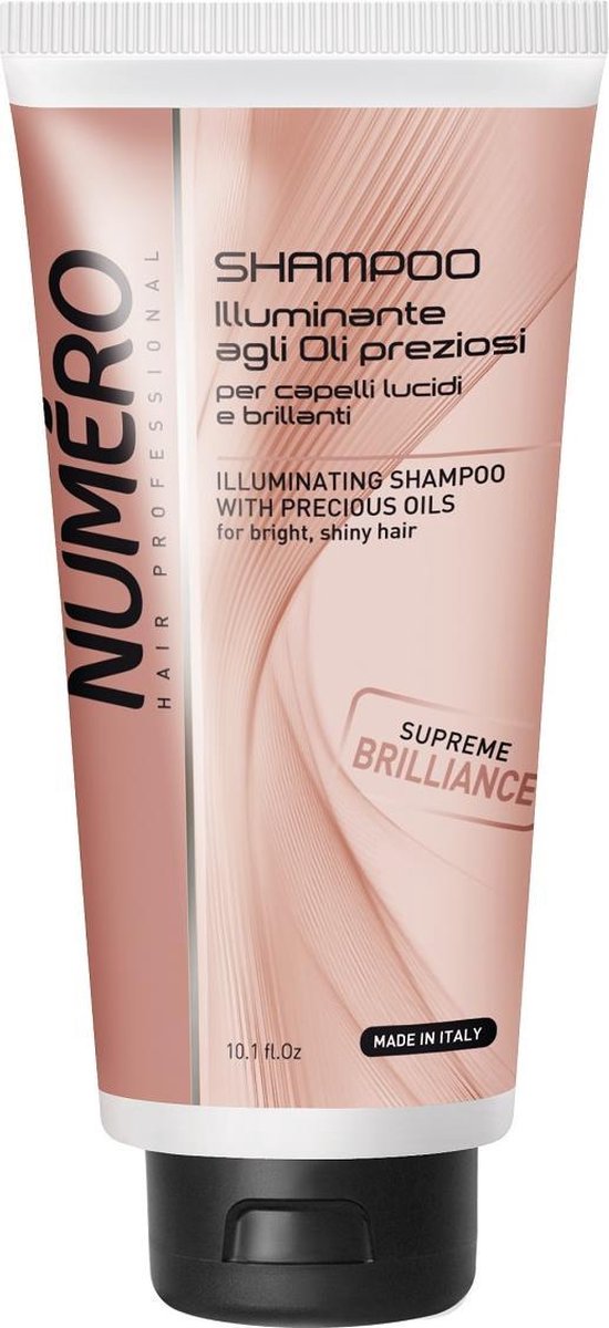 NUMERO Illuminating Shampoo With Precious Oils nabłyszczający szampon z olejkami szlachetnymi 300ml