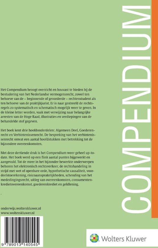 Compendium van het Nederlands vermogensrecht - Jac. Hijma
