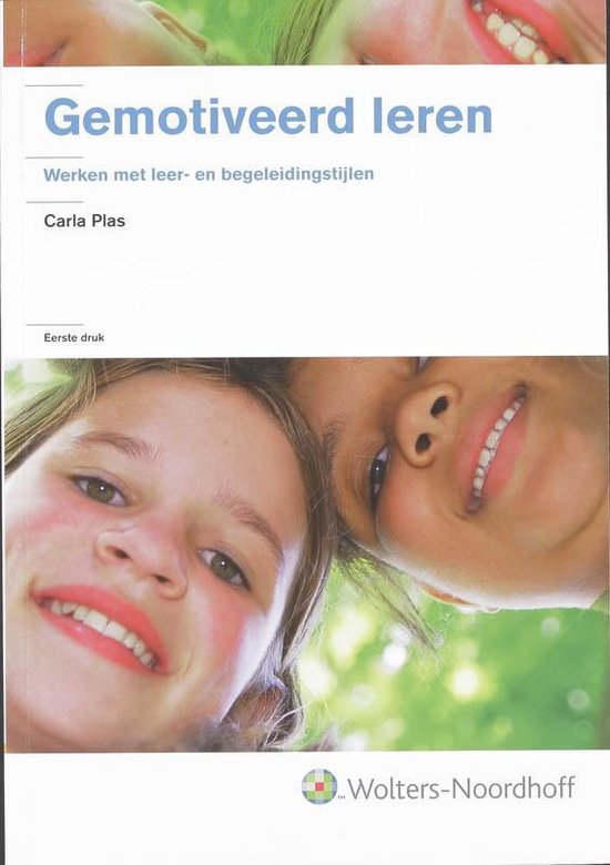 Cover van het boek 'Gemotiveerd leren' van C. Plas