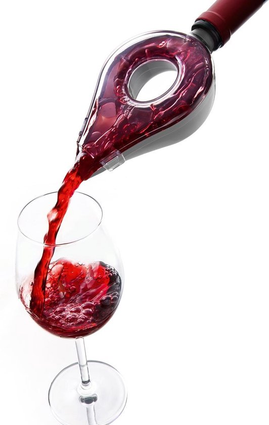 Vacu Vin Wine Aerator | Wijnbeluchter | Zwart - VacuVin