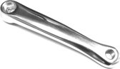 Hzb crank links bsa zilver aluminium 170mm