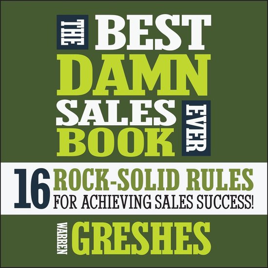 The Best Damn Sales Book Ever - cover