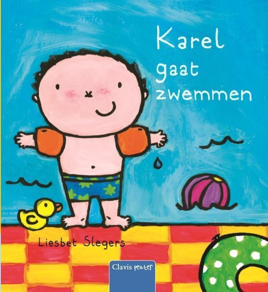 Karel en Kaatje - Karel gaat zwemmen - cover