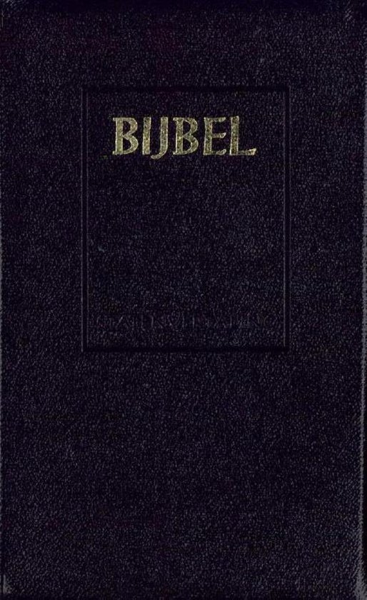 Cover van het boek 'Bijbel schoolbijbel Statenvertaling / Stevig kunstleer zwart' van  Onbekend