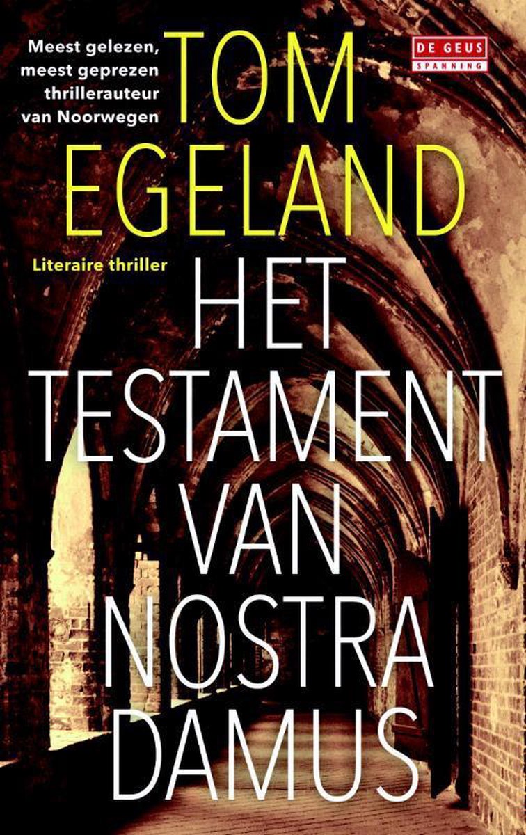 Het testament van Nostradamus, Tom Egeland | 9789044530988 | Boeken |  bol.com