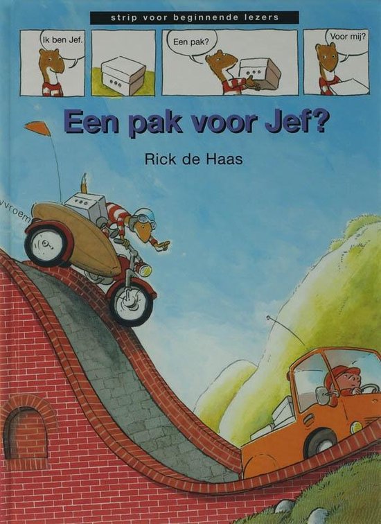 Cover van het boek 'Een pak voor Jef ?' van R de Haas