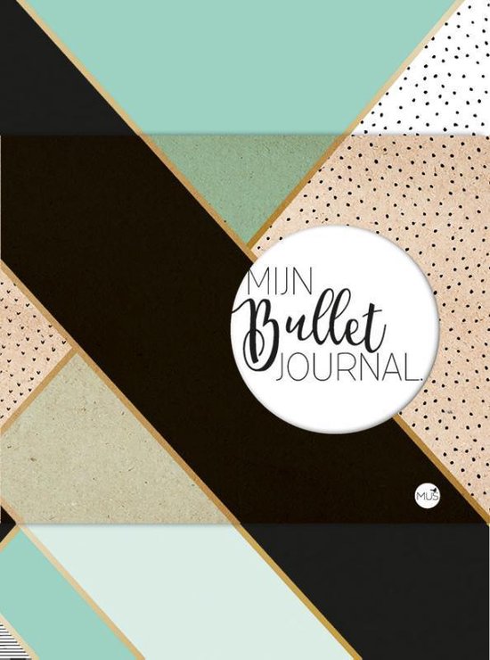 vitaliteit Schelden Koor Mijn Bullet Journal - Mint en goud | bol.com