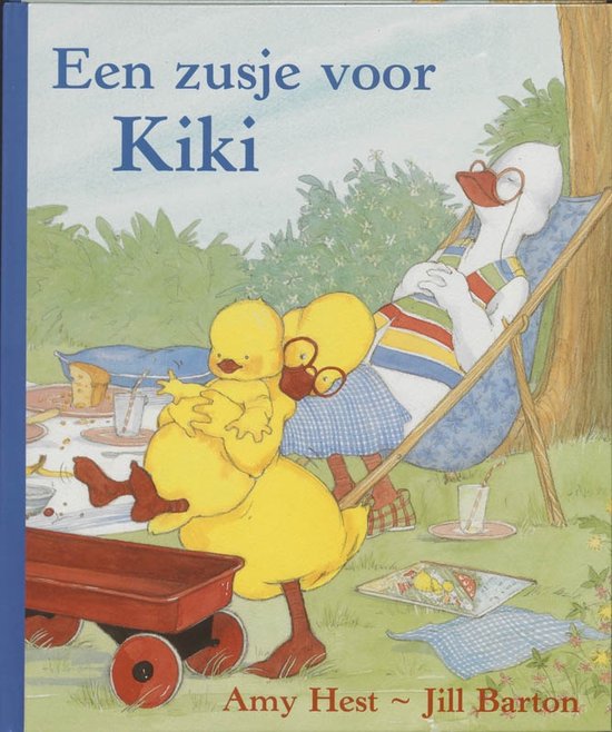 Cover van het boek 'Een zusje voor Kiki' van A. Hest